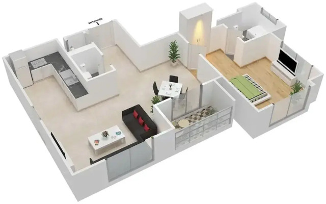 LUX  The JBR Marina View Suite 2