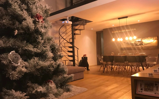 Modern Loft Duplex Penthouse Free parking