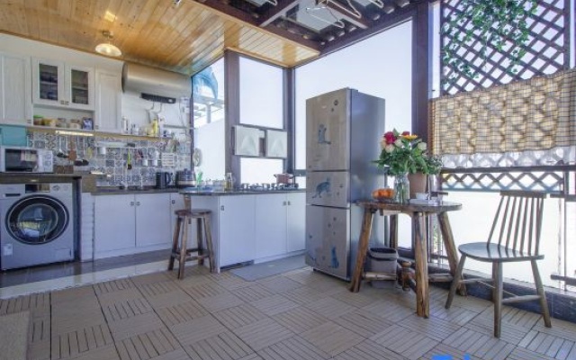 Misty Minova Yu Snow Mountain Panoramic Resort Beauty Villa – Kitchen – Lijiang