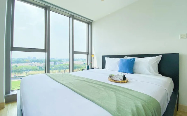 Homey And Cozy Stay 1Br Branz Bsd City Apartment