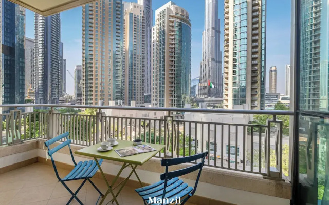 2BR w Burj Khalifa View near Dubai Mall