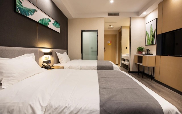 UP and IN Hotel Zhengzhou Erqi District Hanghai West Road Qiliyan Metro Station – Guest Rooms – Zhengzhou
