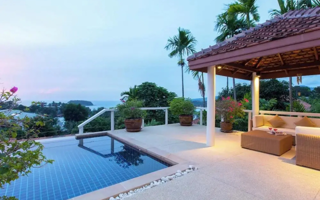 Katamanda villa Moon 3 Bed seaview near Kata Beach
