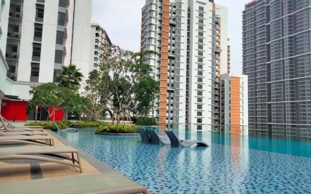 Signature 1 Bedroom EnSuite 3Pax, Sunway BRT Lagoon Pyramid