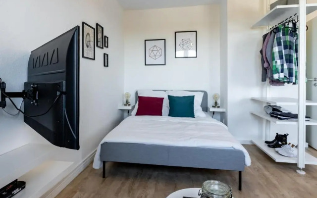 Marvlex ☆ Modernes Studio mit WIFI und NETFLIX