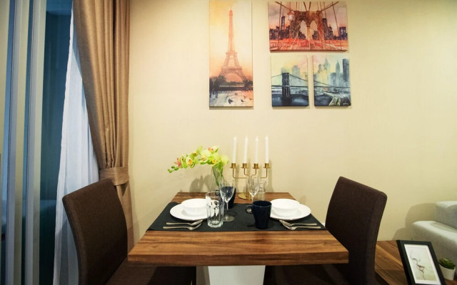 Near BK University Quiet Condo in Rama4 bkb141