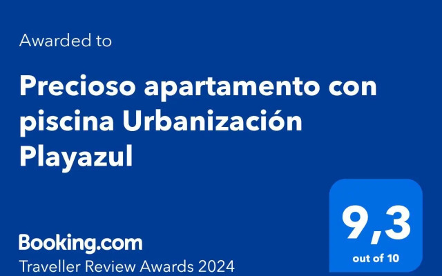 Precioso apartamento con piscina Urbanización Playazul