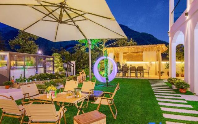 Muse·Starry Sky Pool Parent-child Camping Suxi Holiday Villa