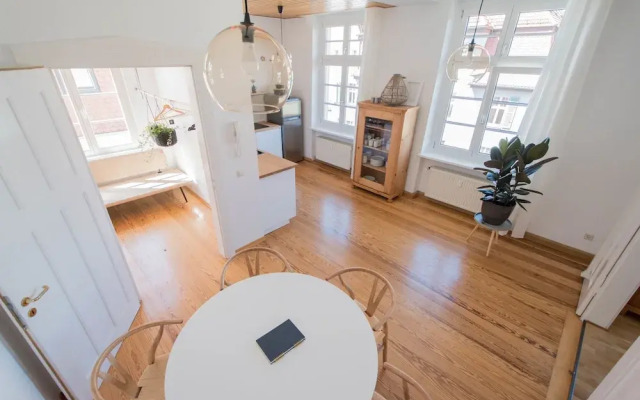 Modern design im klassischen Altbau