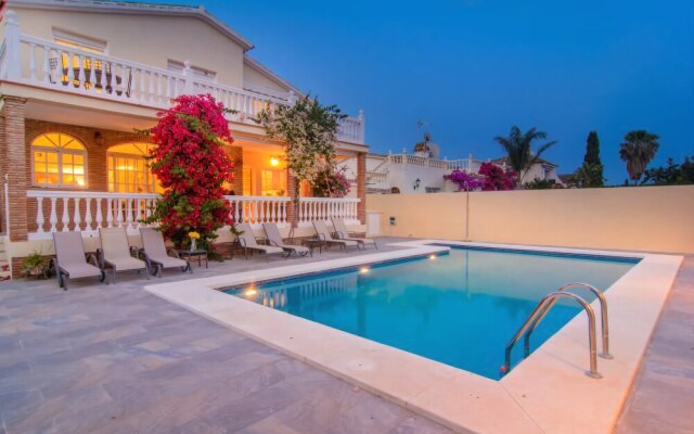 Beach front villa with private pool