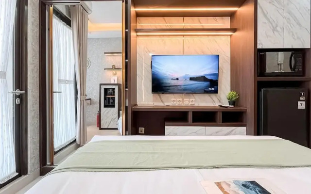 Earth Tone Studio Apartment At Transpark Bintaro