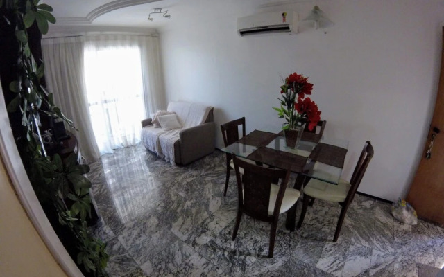 Flat com linda vista mar, perto de tudo !!!