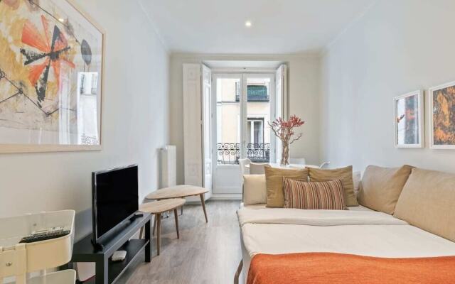 Bright Cosy One-Bedroom Apartment in Centro, Madrid