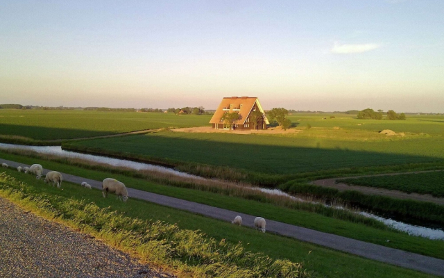 Stately Villa in Wierum with Fantastic Views & Hot Tub