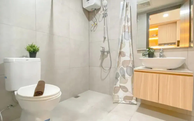 Cozy And Modern Studio Room Apartment Pollux Chadstone