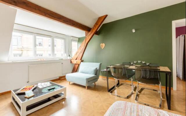 Apt Cocooning, 54m2, Centre, Netflix