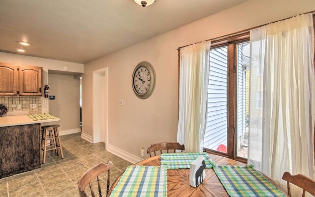 Walkable Lake Elkhart Apt: Dine, Shop, Swim!