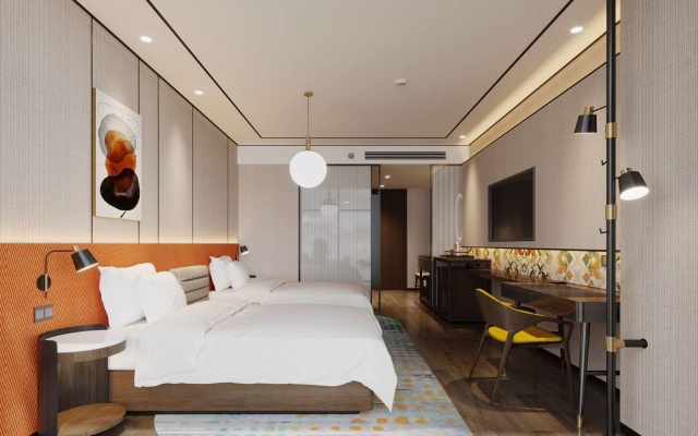 Hilton Garden Inn Nantong Rudong – Guest Rooms – Nantong