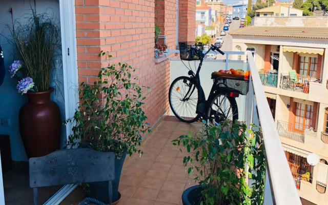 Apartamento con terraza y piscina en Malgrat de Mar
