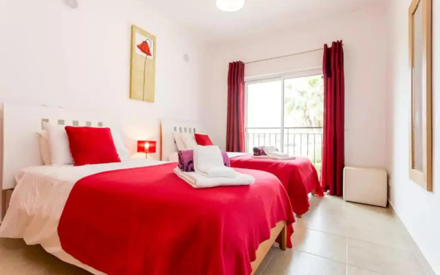 Health approved apartment with AC, terraces and pool
