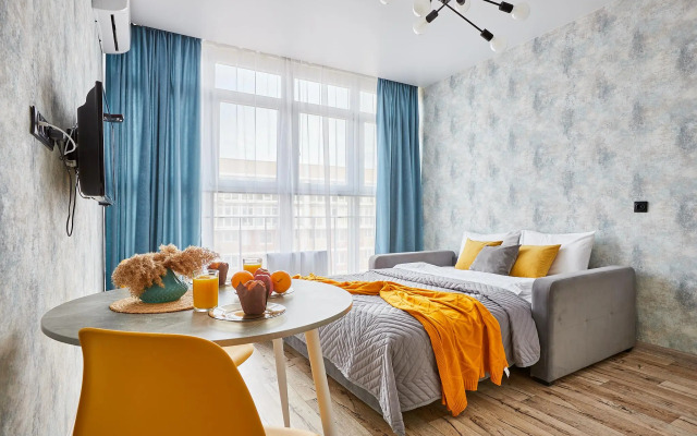 Апартаменты на улице Западный обход 39/2 корпус 4