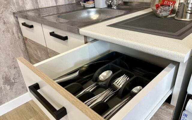 Apartments on the territory of Gusarskaya 4