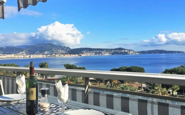 2P NEUF vue Promenade des Anglais / Tram 10min centre