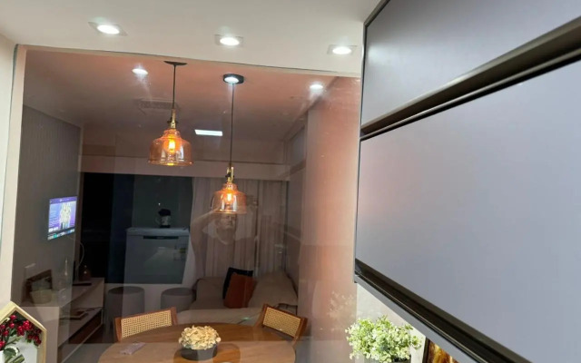 Maravilhoso apartamento 2 quartos vista mar no Ondina Apart