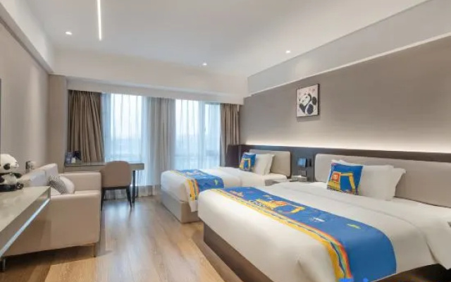 Bolinghui Hotel (Chengdu Panda Base West Gate Subway Station Store) – Guest Rooms – Chengdu