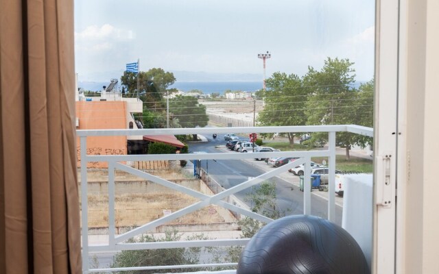 Modern apt.with sea view in Glyfada