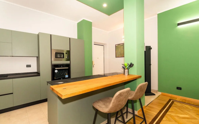 Cit Turin Flat with Panoramic Balcony