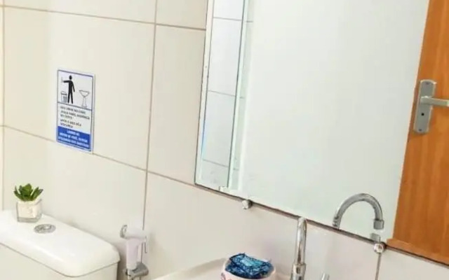 Apartamento com piscina e churrasqueira em Ubatuba