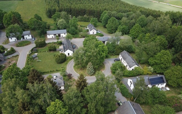 Comfortable bungalow with a terrace located in the Ourthedal