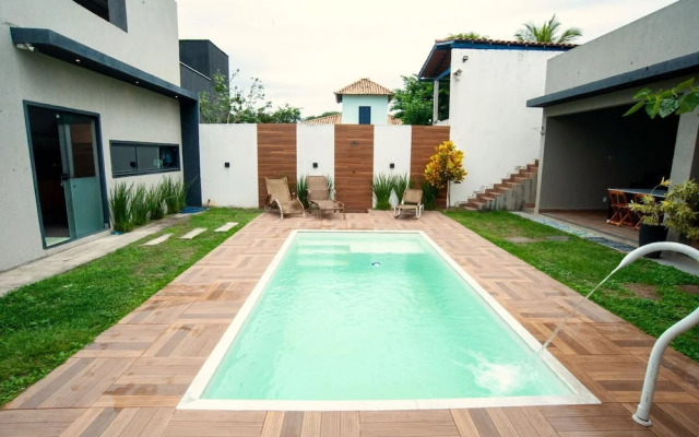 Casa pet Friendly c Piscina Churrasqueira e Wi-fi