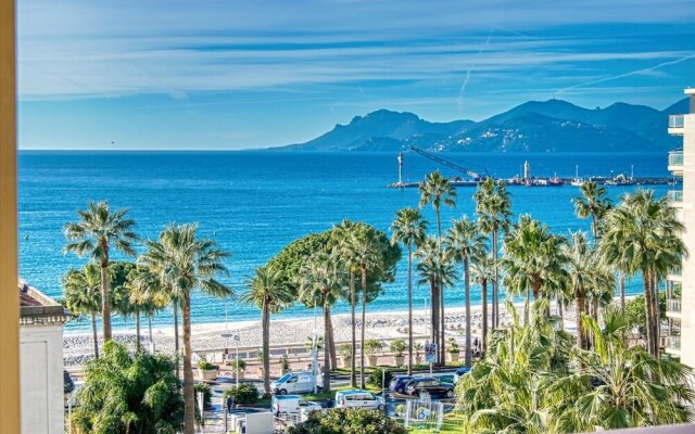 Amazing Sea View Apt w/ Balcony Near Palais