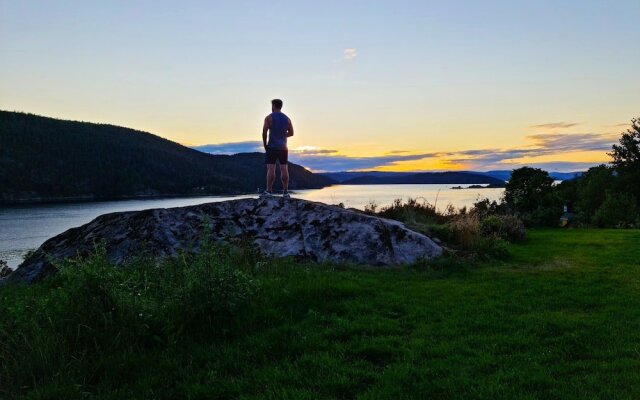 Funky Cabin With a Panoramic View of the Oslofjord