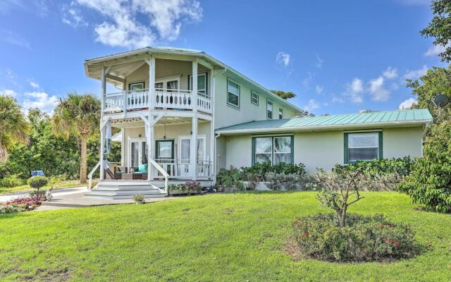 Luxe Florida Home on 3 Acres ~ 5 Mi to Beach!
