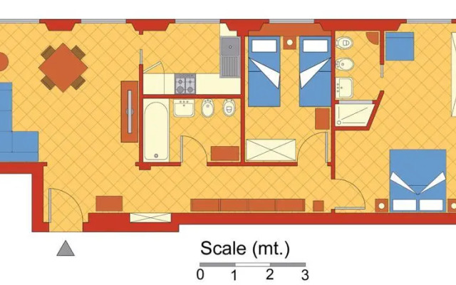 Rome Accommodation Maxxi Apartment