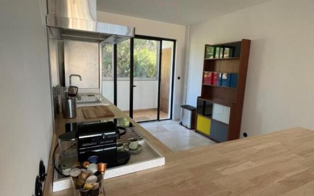 Cosy T3 proche plage. Fibre. Clim