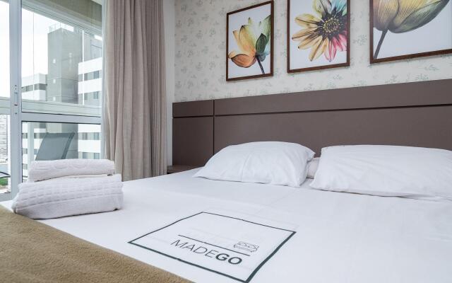 Flat aconchegante no Setor Bueno - TH2107