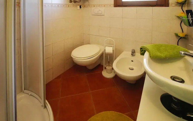 Holiday Home With Above-ground Pool and sea View in Monteggiori