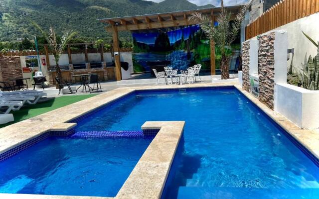 B-6 Apartamento Tipo Villa /piscina/BBQ/Acogedor en las montaña