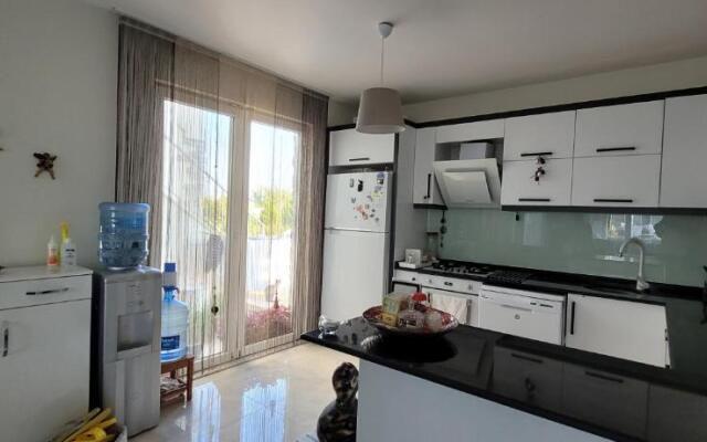 Architect's house with spacious veranda in Antalya, Belek