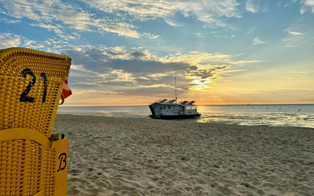 Urlaub mit Blick auf die Duhner Heide