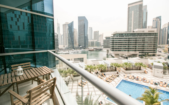 Stylish Apt In Heart Of Marina 5' Walk To Beach - Hotel in ดูไบ - Photo 4