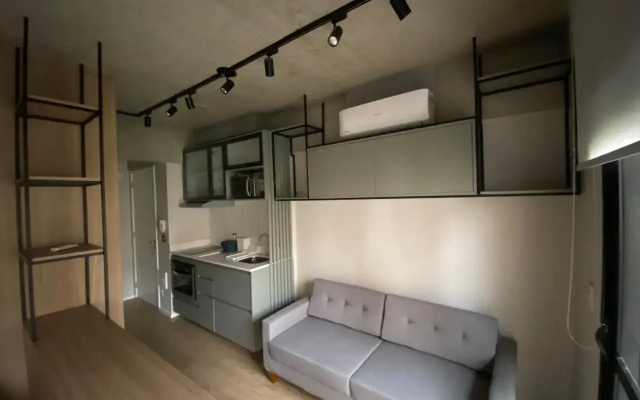 82 New studio next Paulista Av, fast wifi and balcony - Hotel in São Paulo - Photo 3