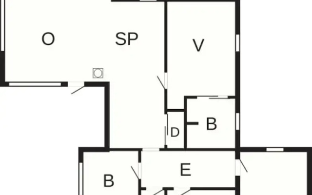 Spacious Holiday Home in NexÃ¸ near Beach