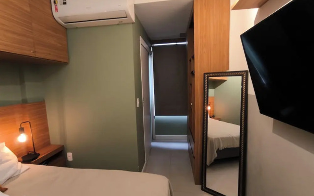 Flamengo: Studio completo, perto do metro