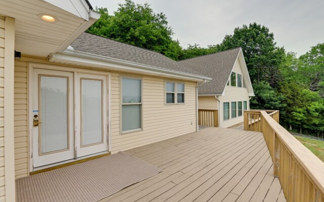 Gordonsville Retreat: Deck w/ Spectacular Views!