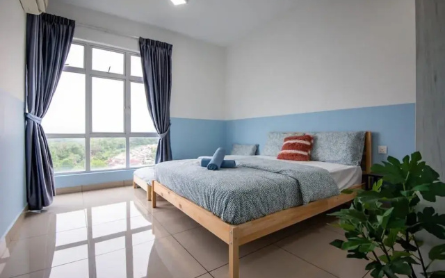Bright & Modern 3BR Suite, Free Parking